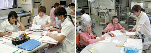 看護部の様子